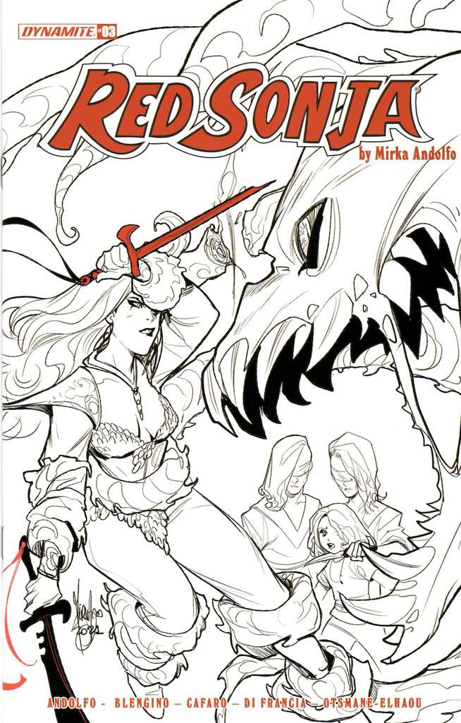 Red Sonja (Dynamite, Vol. 6) #3 Variation F