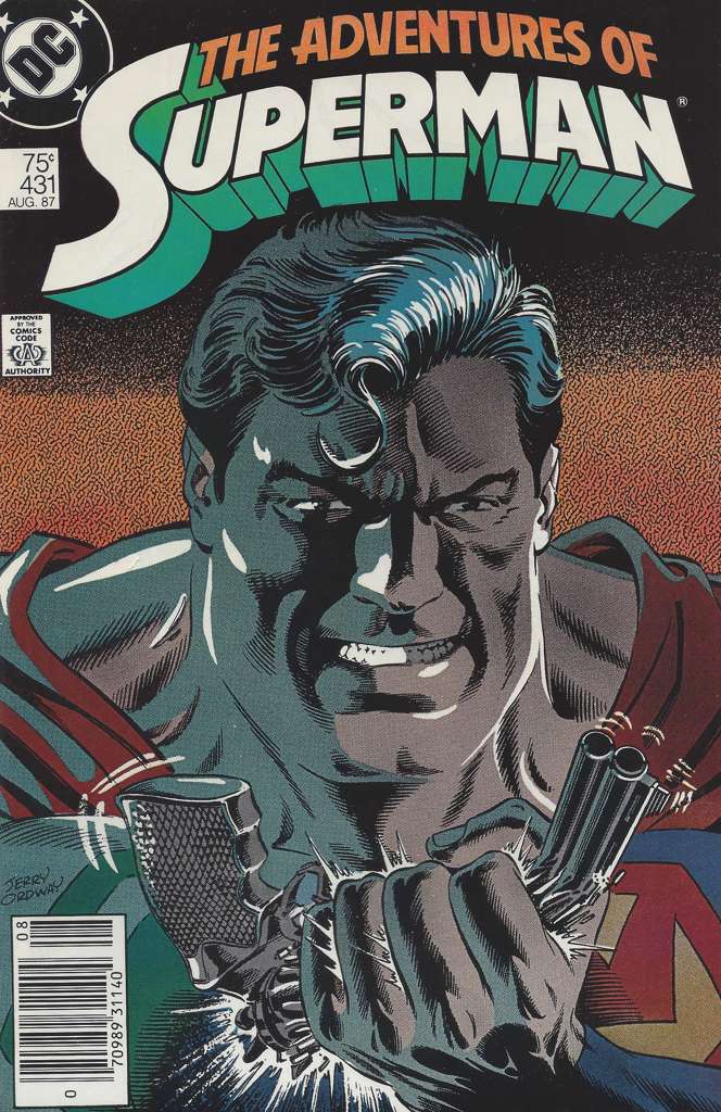Adventures of Superman #431 Newsstand Edition