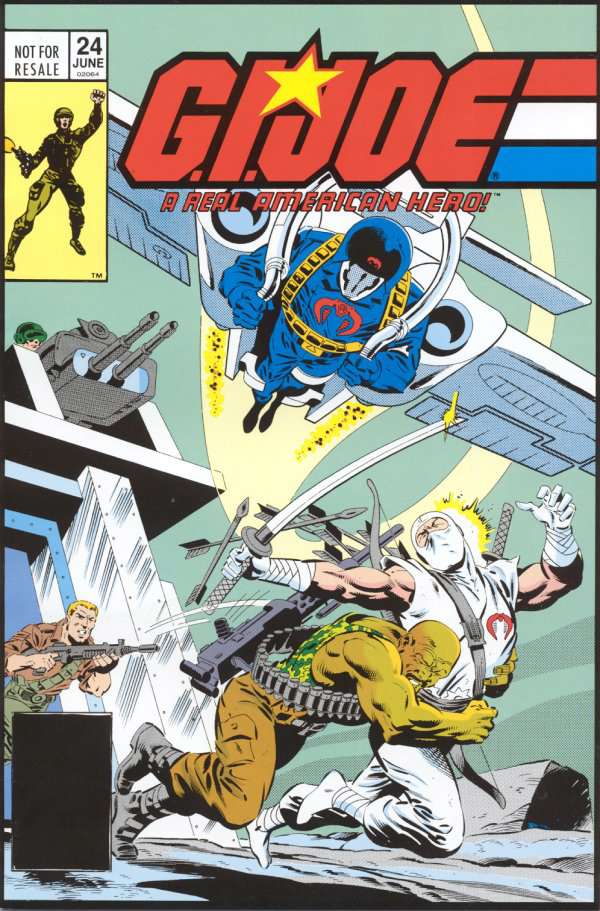 G.I. Joe, a Real American Hero #24  - 3rd printing