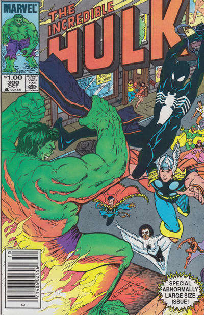 The Incredible Hulk #300 Newsstand Edition
