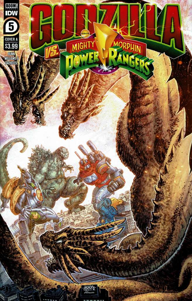 Godzilla Vs. The Mighty Morphin Power Rangers #5 Variation A
