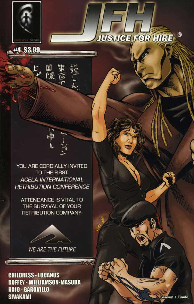 JFH: Justice for Hire #4 Variation A