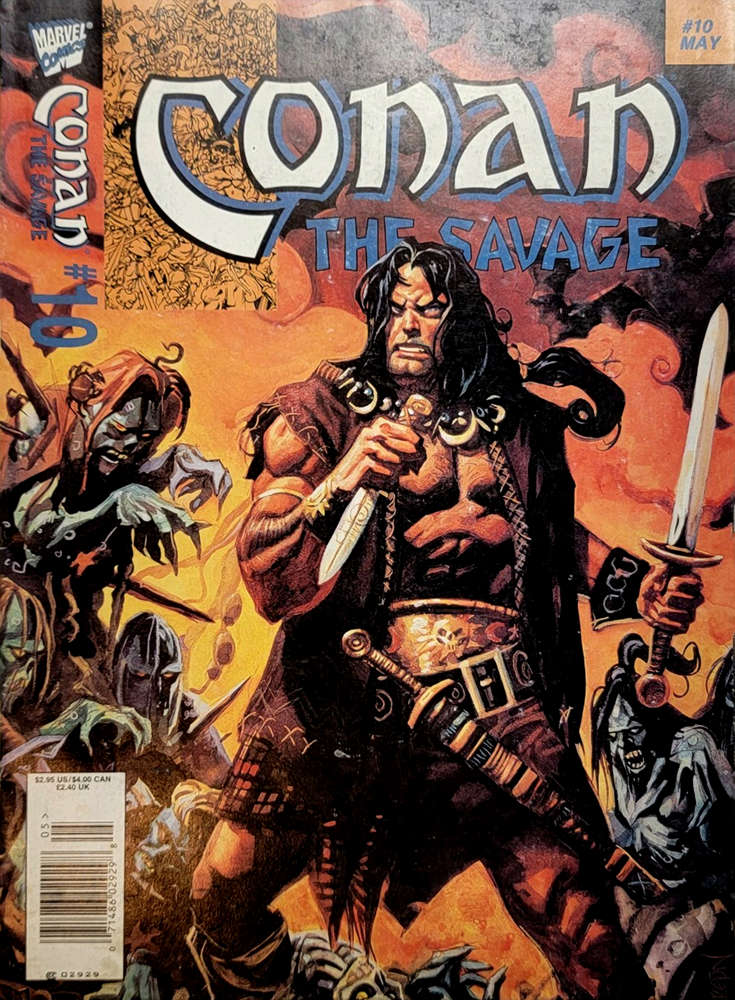 Conan the Savage #10 Newsstand Edition