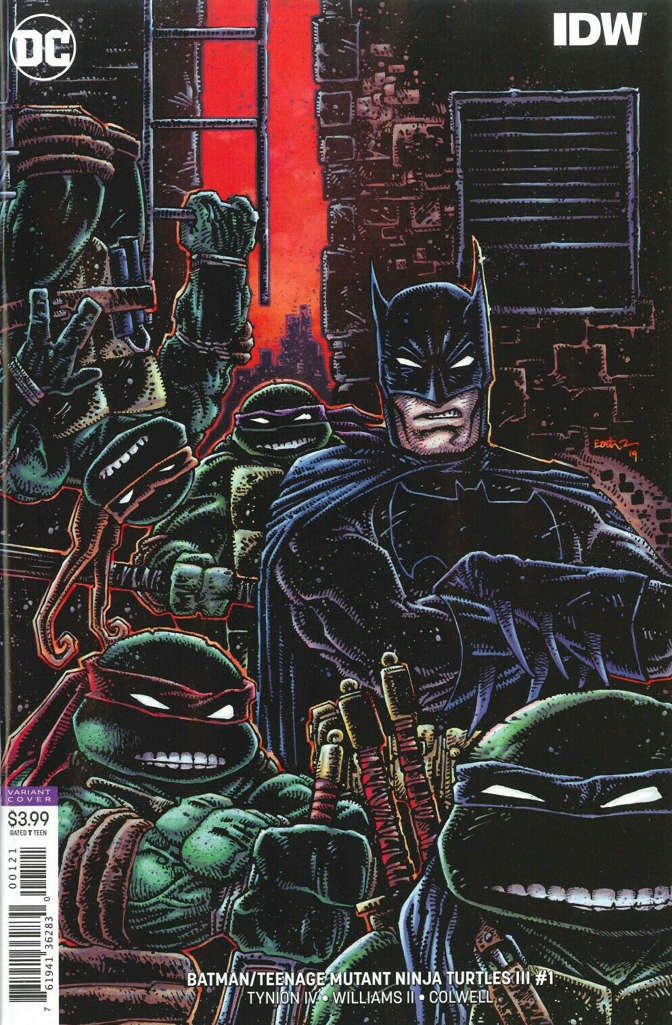 Batman/Teenage Mutant Ninja Turtles III #1 Variation A