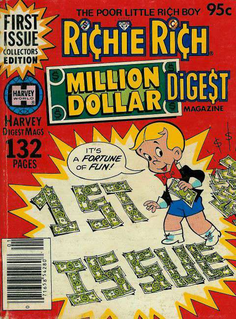 Richie Rich Million Dollar Digest (1st Series)