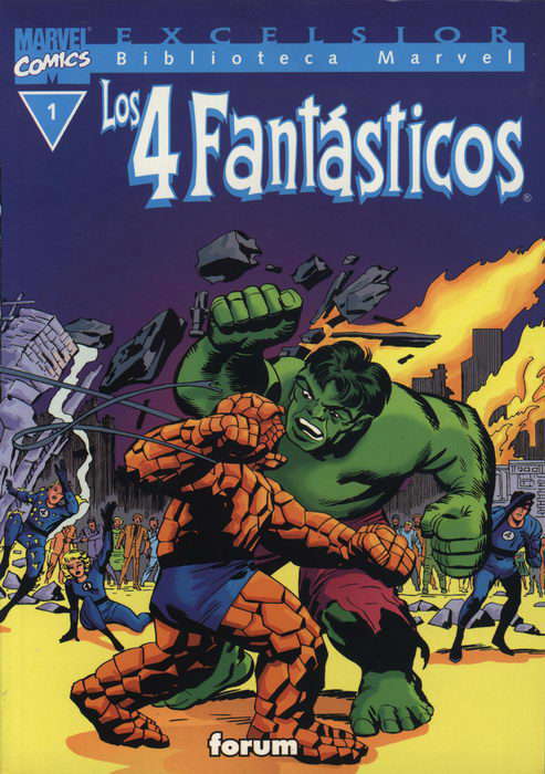 Biblioteca Marvel: Los 4 Fantásticos