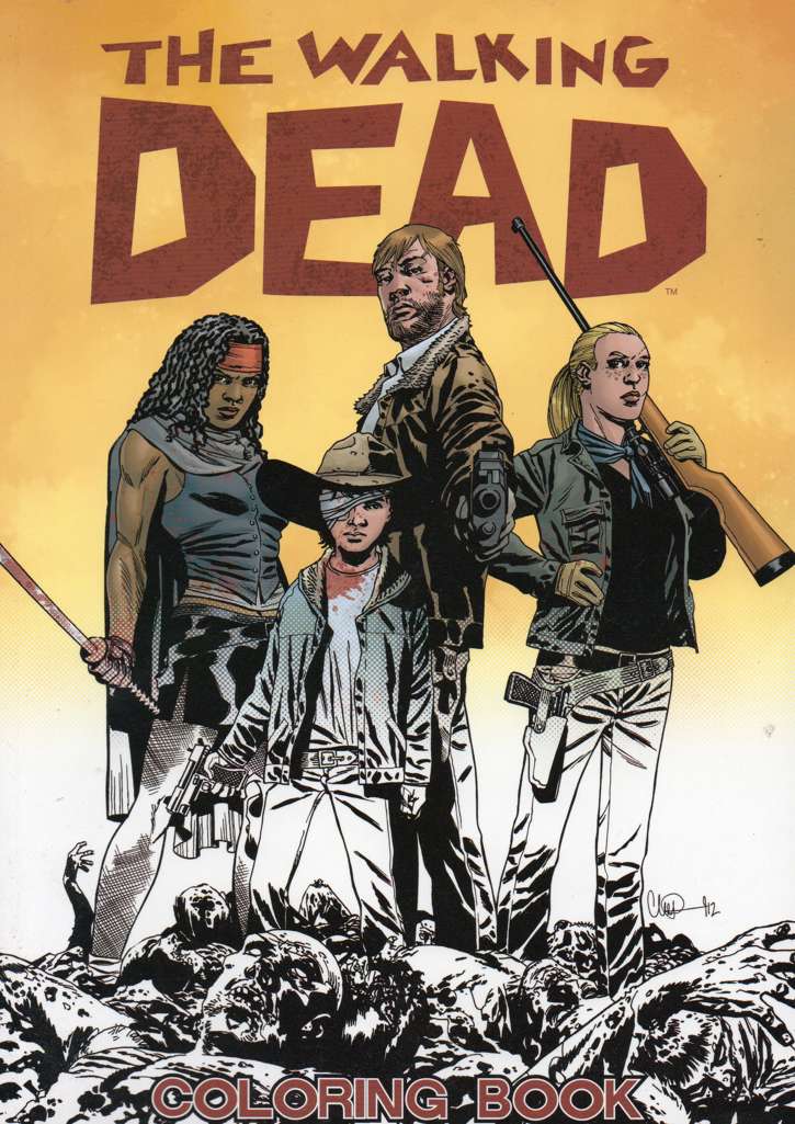 The Walking Dead Coloring Book