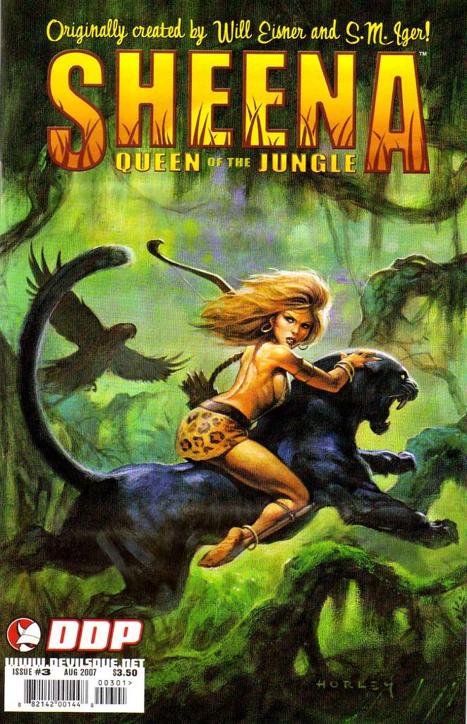 Sheena, Queen of the Jungle (Devil’s Due) #3 Variation A