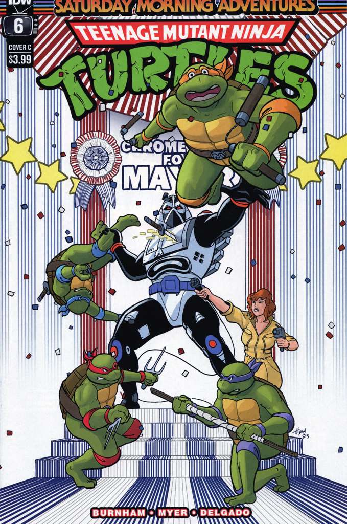 Teenage Mutant Ninja Turtles: Saturday Morning Adventures Continued #6 Variation C