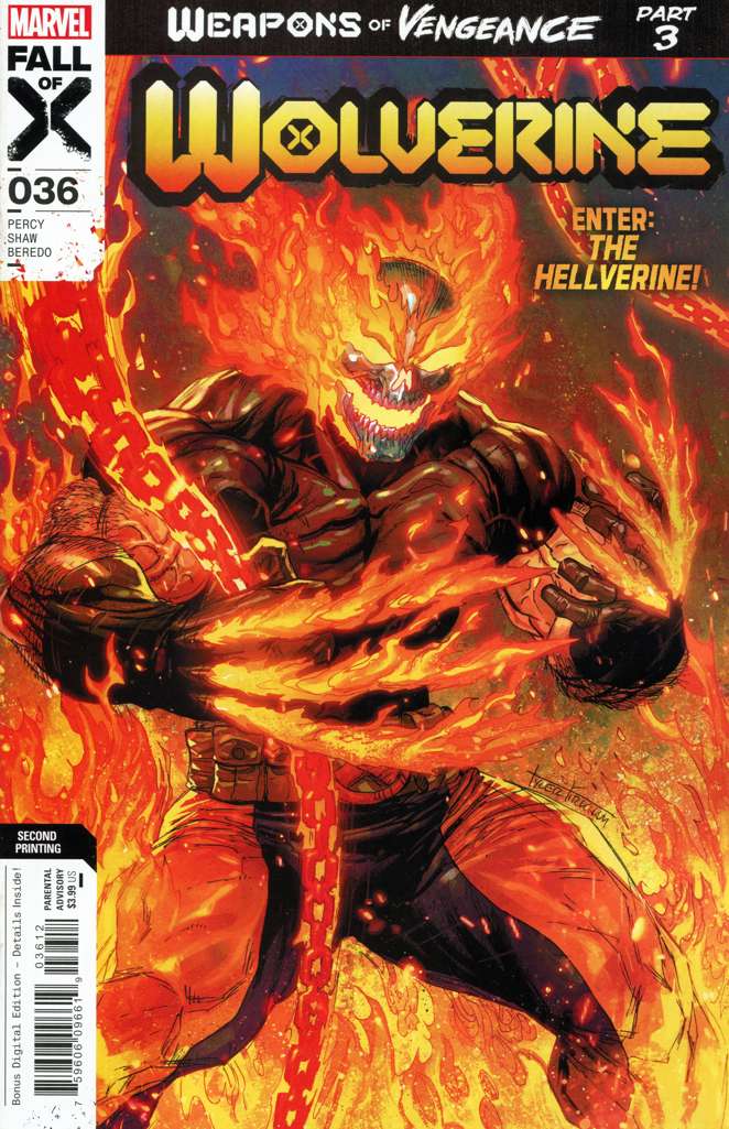Wolverine (7th Series) #36  - 2nd printing