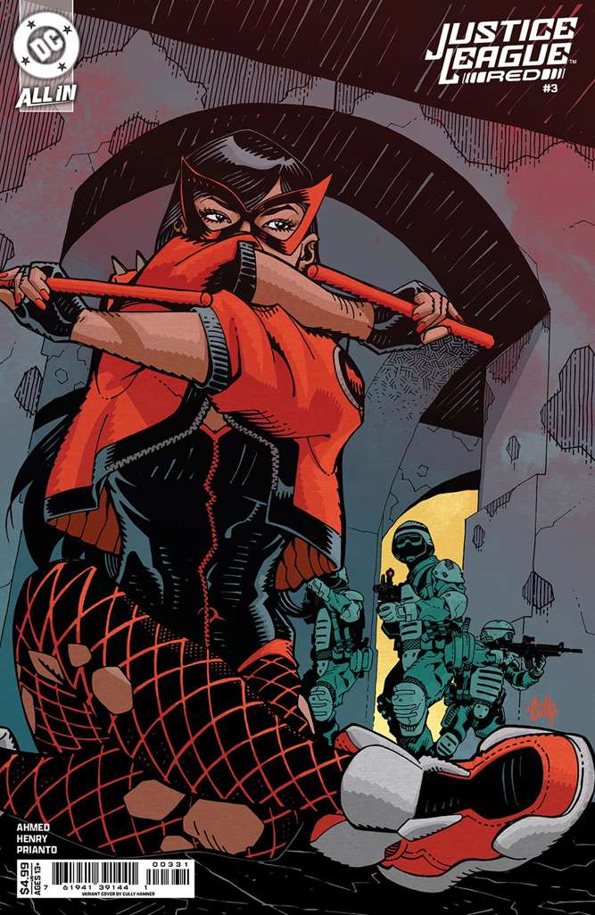 Justice League Red #3 Variation C