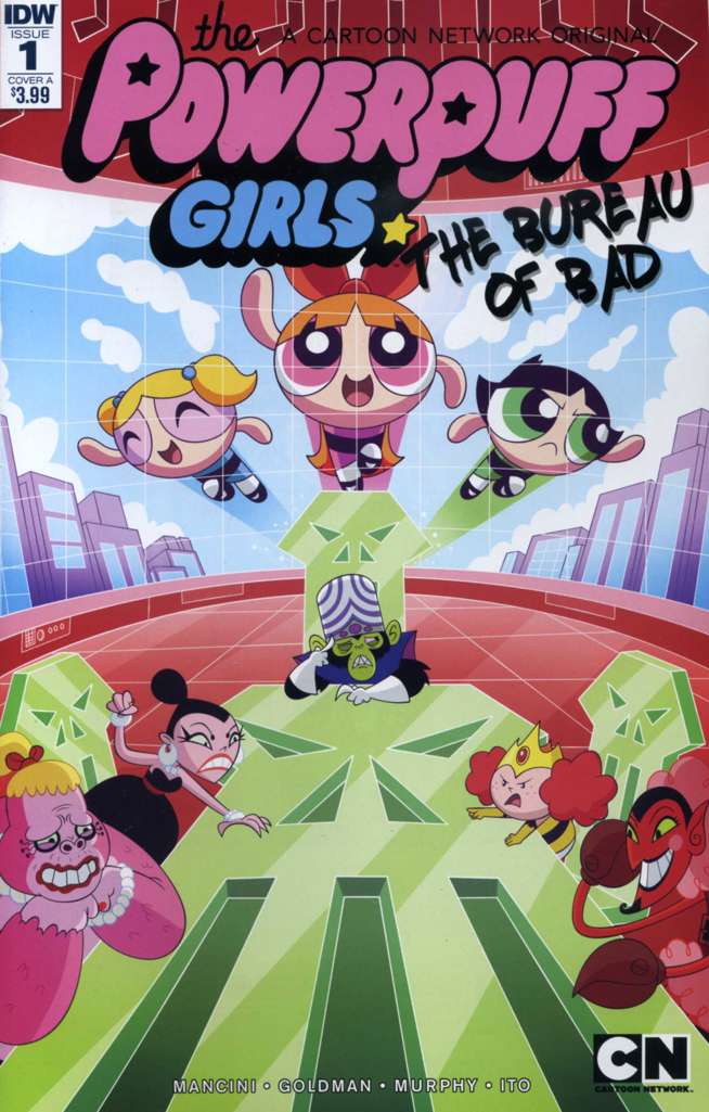 The Powerpuff Girls: Bureau of Bad #1 Variation A