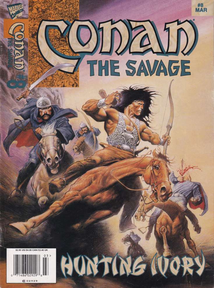 Conan the Savage #8 Newsstand Edition