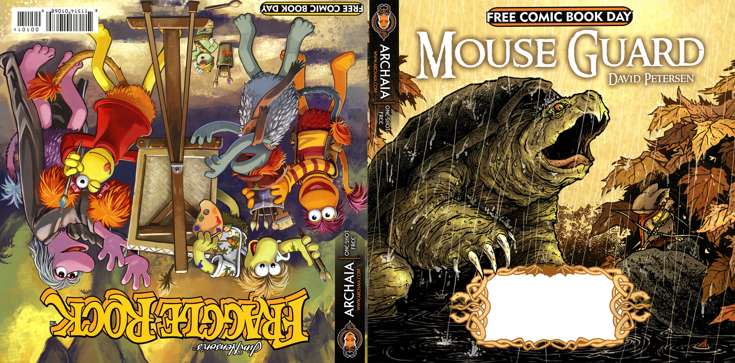 Mouse Guard/Fraggle Rock Flip Book