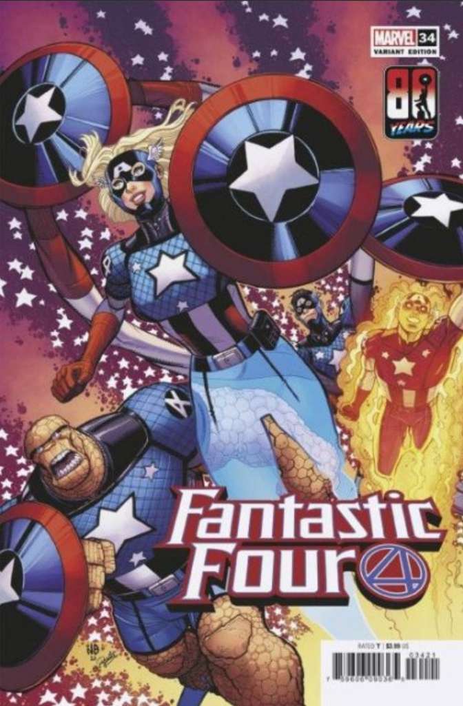 Fantastic Four (6th Series) #34 Variation A