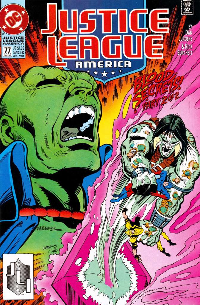 Justice League America #77