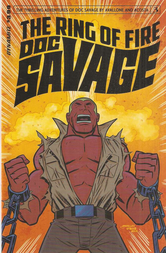 Doc Savage: The Ring of Fire #3 Variation B