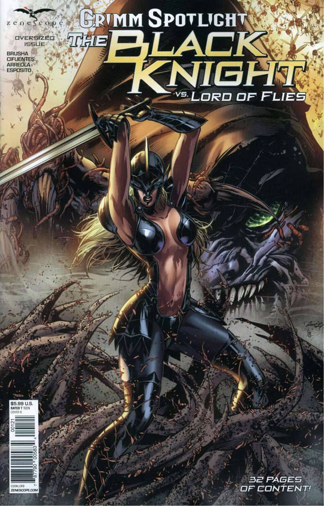 Grimm Spotlight: The Black Knight vs. Lord of Flies #1 Variation B