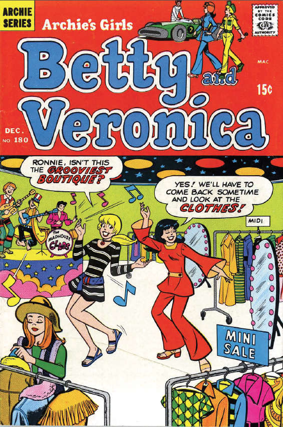 Archie’s Girls Betty & Veronica #180