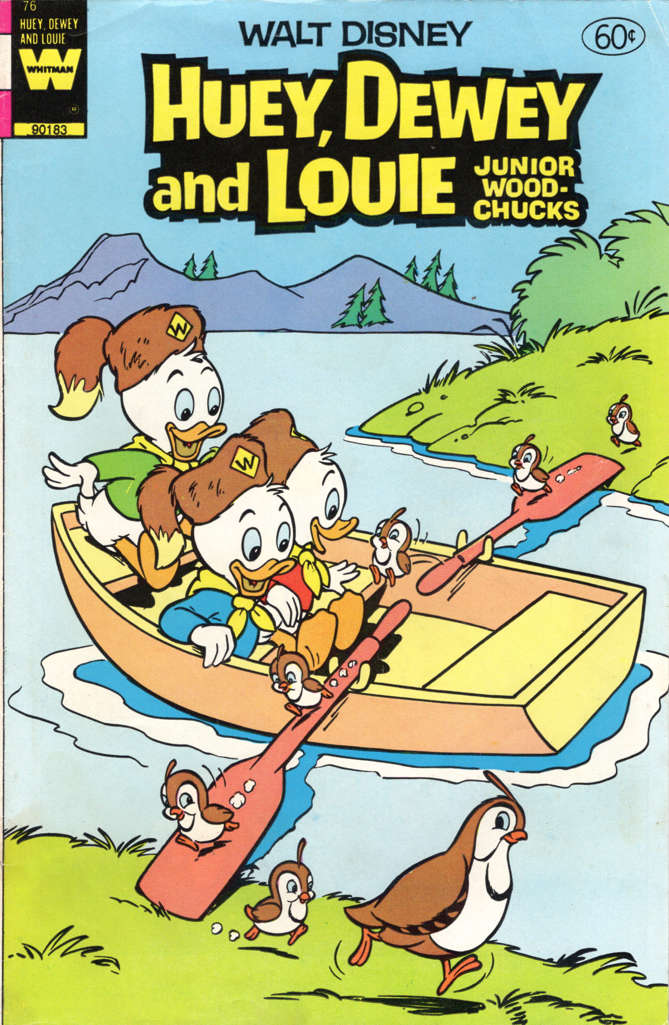 Huey, Dewey, and Louie Junior Woodchucks #76