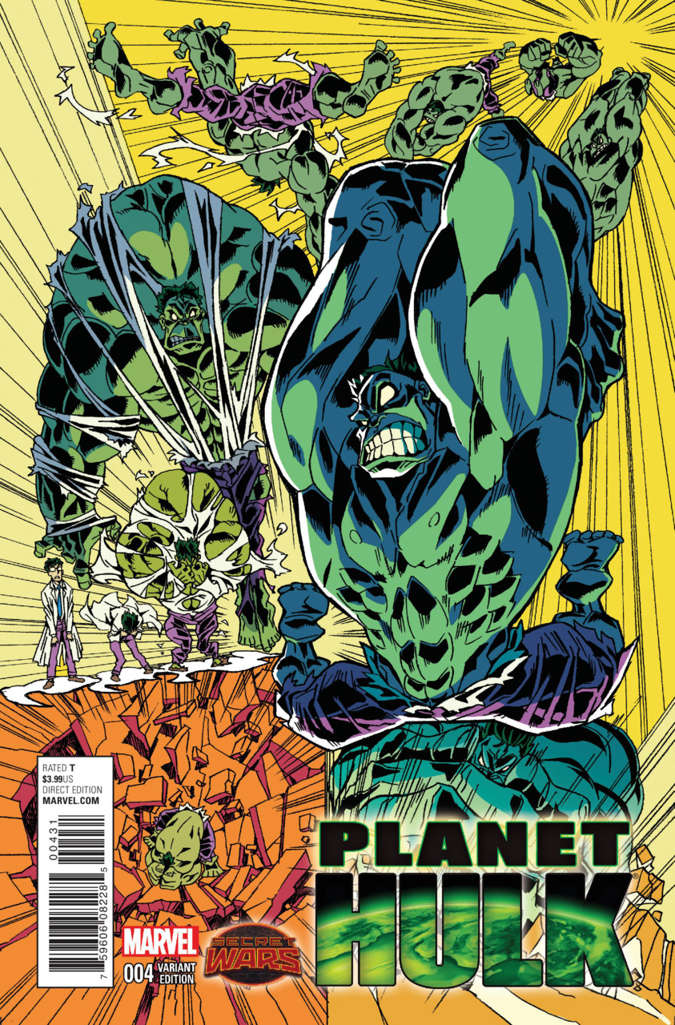Planet Hulk #4 Variation A