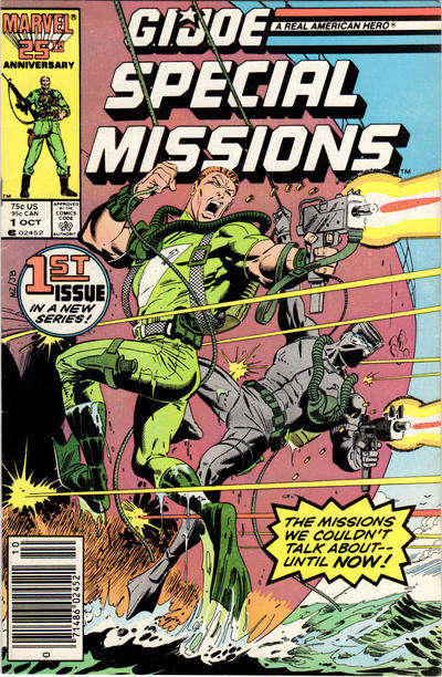 G.I. Joe Special Missions #1 Newsstand Edition