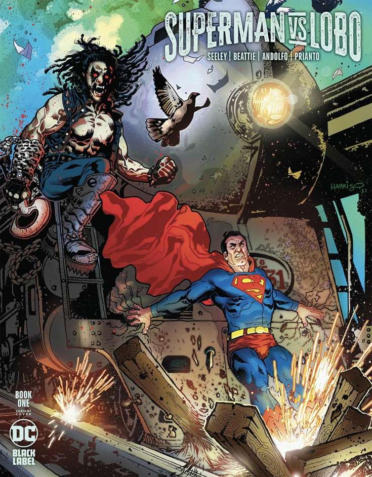 Superman vs. Lobo #1 Variation B
