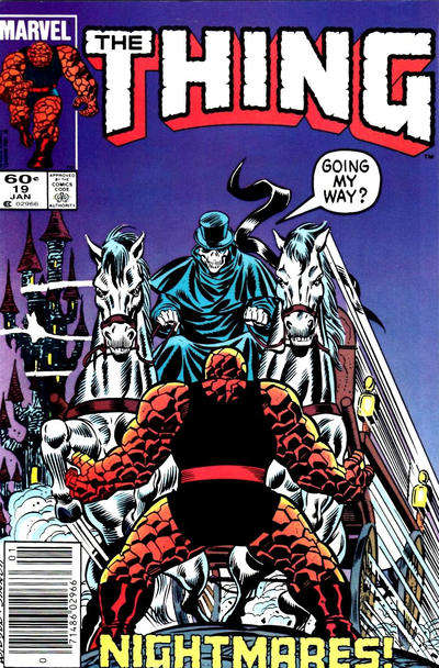 The Thing #19 Newsstand Edition