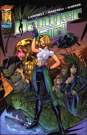 Danger Girl Ashcan #1 Variation C