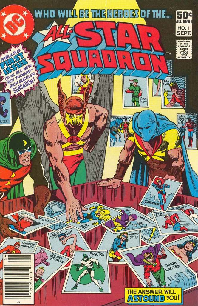 All-Star Squadron #1 Newsstand Edition