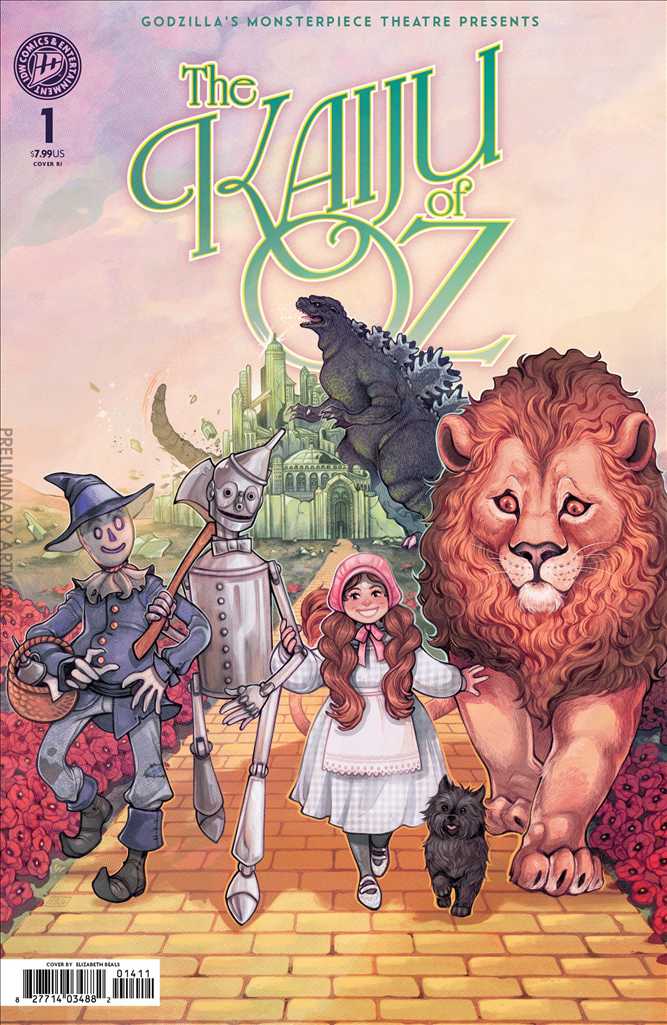 Godzilla’s Monsterpiece Theatre Presents: The Kaiju of Oz #1 Variation E