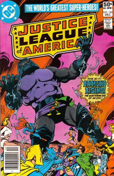 Justice League of America #185 Newsstand Edition