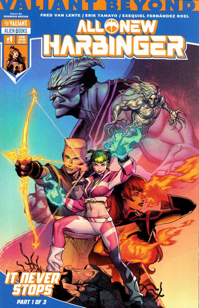 Valiant Beyond: All-New Harbinger #4 Variation A