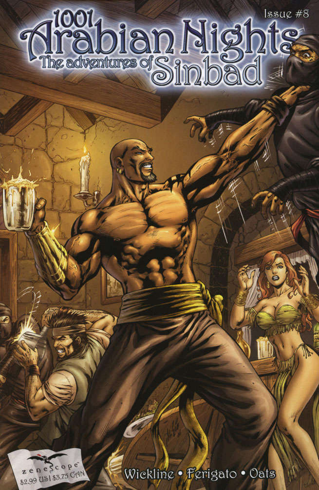 1001 Arabian Nights: The Adventures of Sinbad #8 Variation A