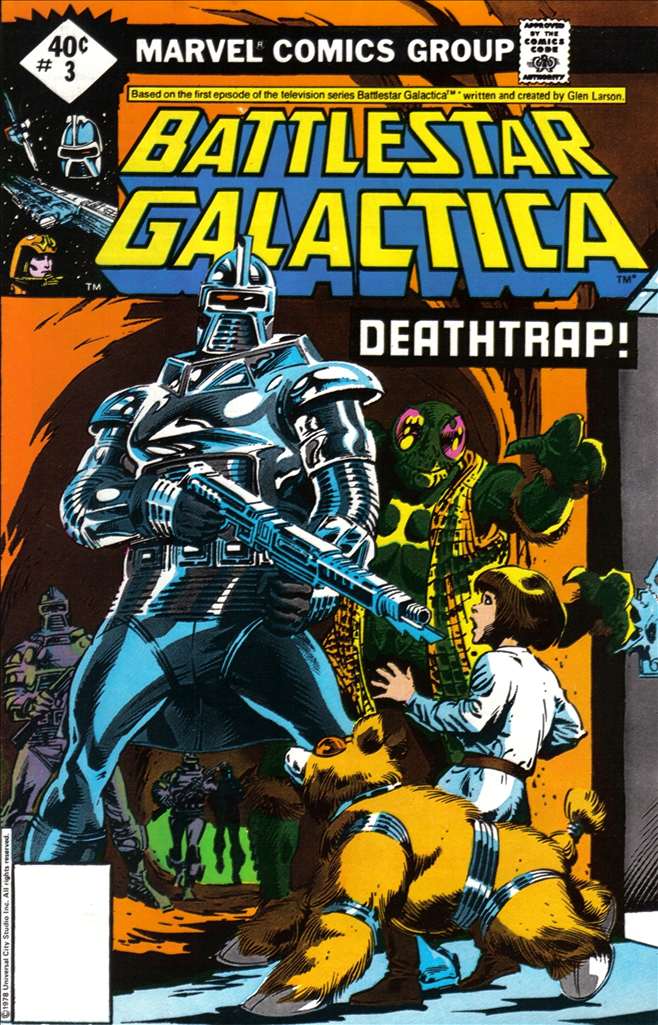 Battlestar Galactica (Marvel) #3 Variation A