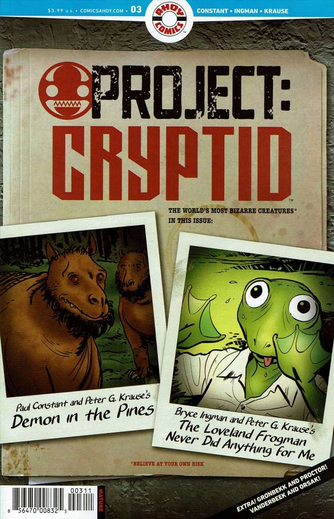 Project: Cryptid #3 Variation A