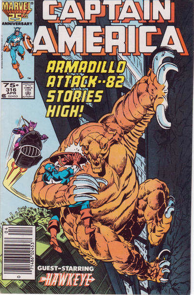 Captain America (1st Series) #316 Newsstand Edition