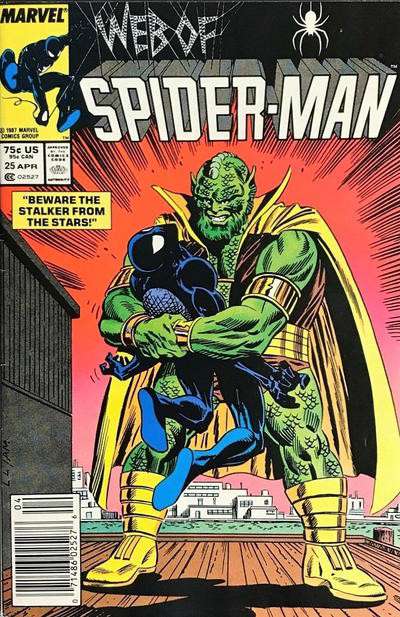 The Web of Spider-Man #25 Newsstand Edition