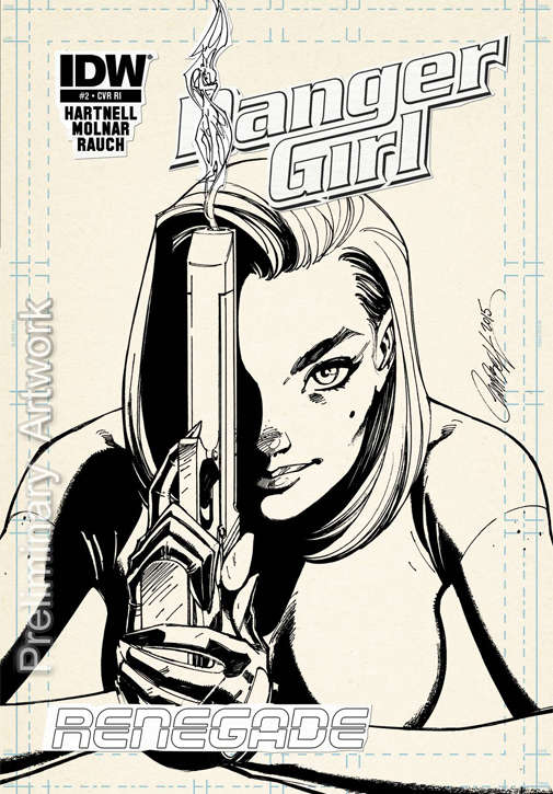 Danger Girl: Renegade #2 Variation B