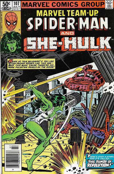 Marvel Team-Up #107 Newsstand Edition