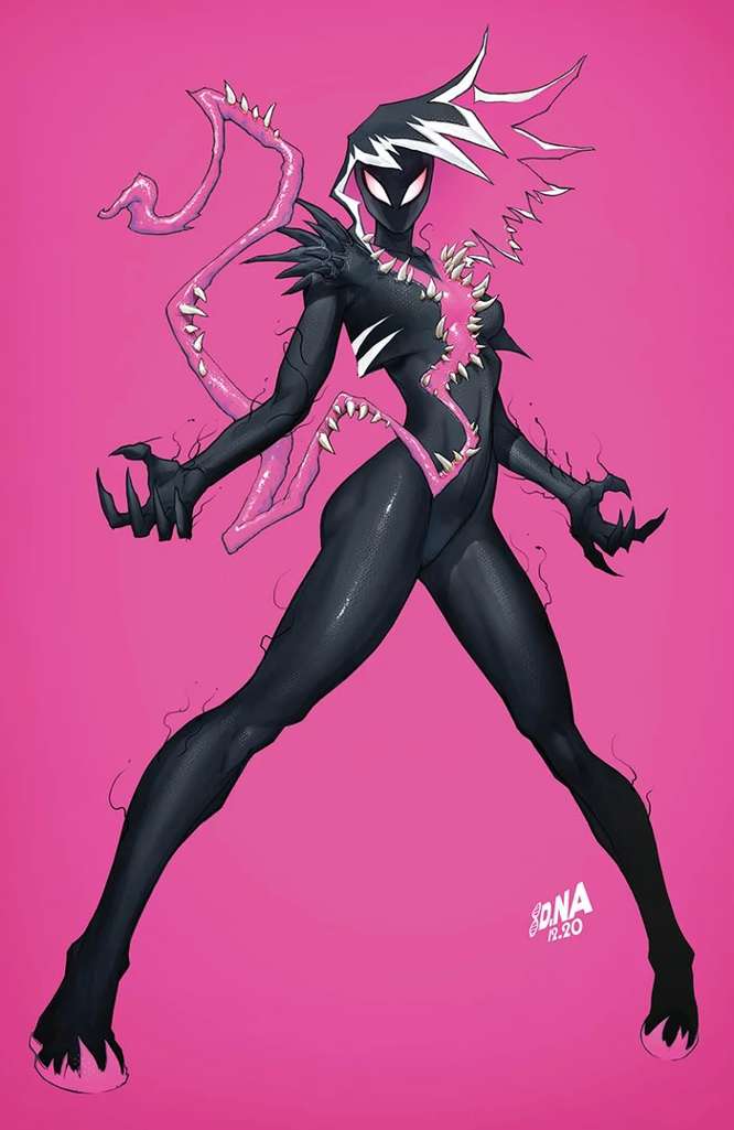 King in Black: Gwenom vs. Carnage #1 Variation D