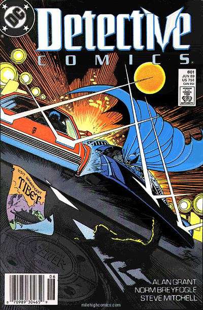 Detective Comics #601 Newsstand Edition