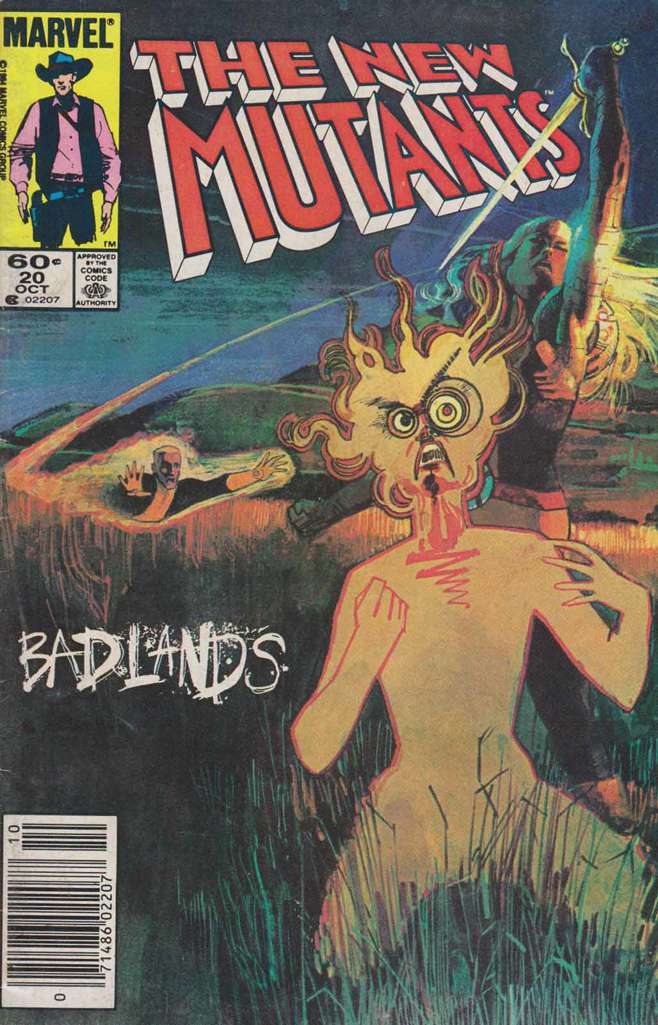 The New Mutants #20 Mark Jewelers Insert Edition