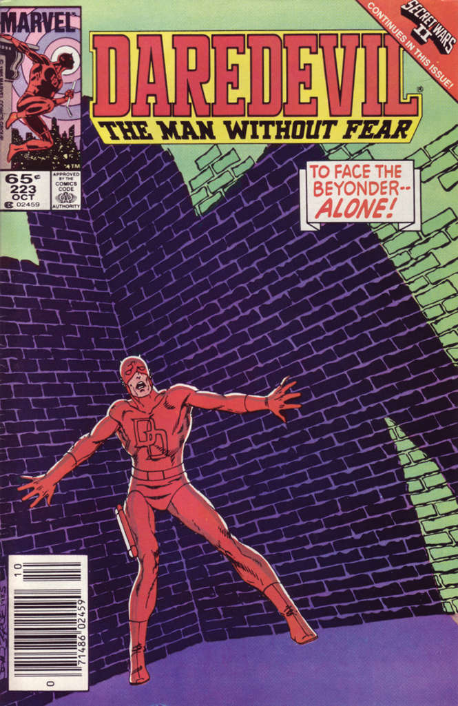 Daredevil #223 Newsstand Edition