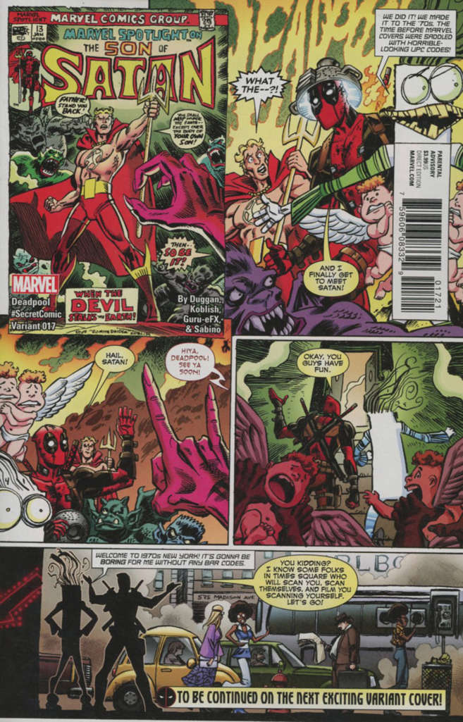 Deadpool (5th Series) #17 Variation A