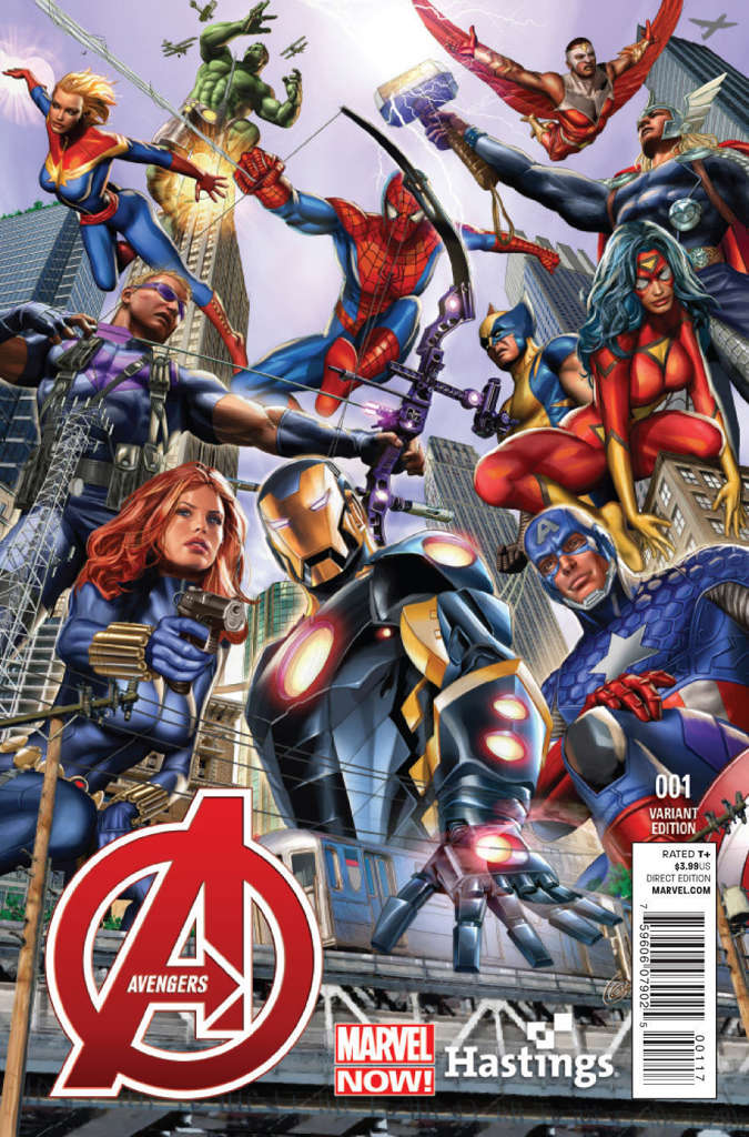 Avengers (5th Series) #1 Variation J