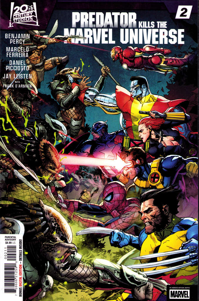 Predator Kills the Marvel Universe #2