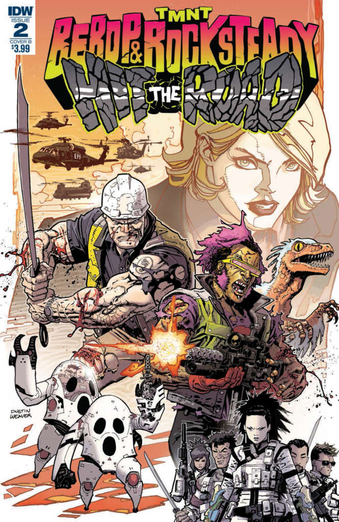 Teenage Mutant Ninja Turtles: Bebop & Rocksteady Hit the Road #2 Variation B