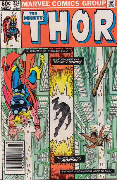 Thor #324 Newsstand Edition