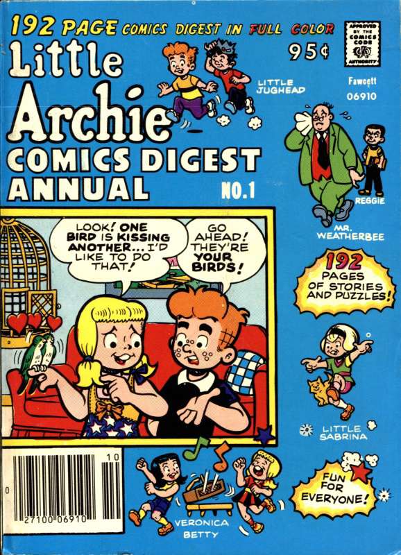 Little Archie Comics Digest Magazine